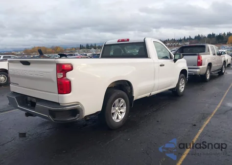 2020 Chevrolet Silverado 1500 2Wd Long Bed Wt z USA, uszkodzony, nr VIN 3GCNWAEF7LG272164